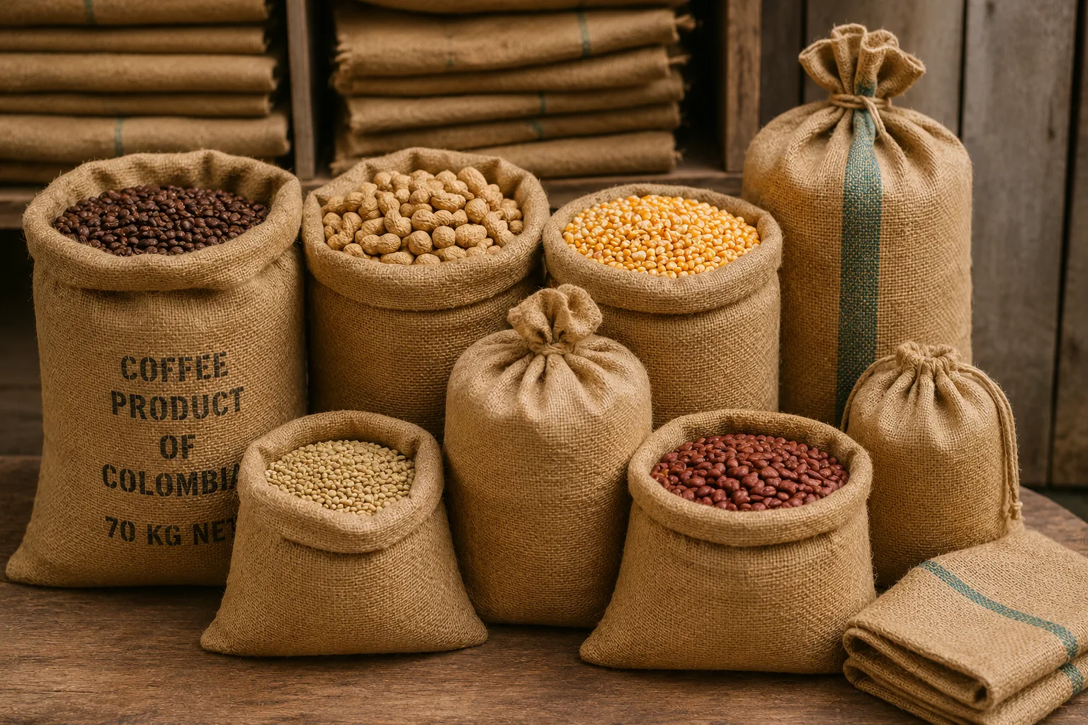 خرید کیسه گونی کنفی